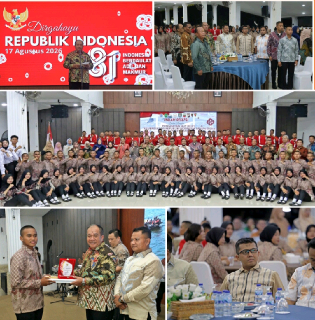 Dandim 0208/Asahan Bersama Bupati dan Forkopimda Sampaikan Apresiasi kepada Paskibraka
