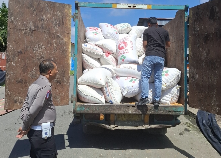 Polres Batu Bara Salurkan 10,269 Ton Jagung ke Bulog Asahan