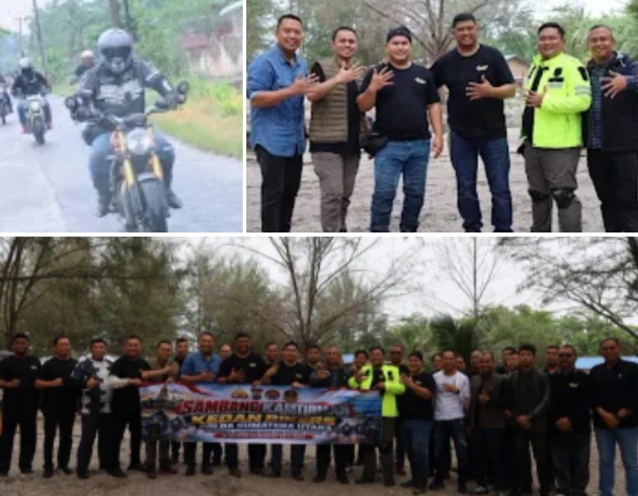Kapolres Batu Bara Dampingi Pejabat Polda Sumut Pantau Kamtibmas Keliling Wilayah