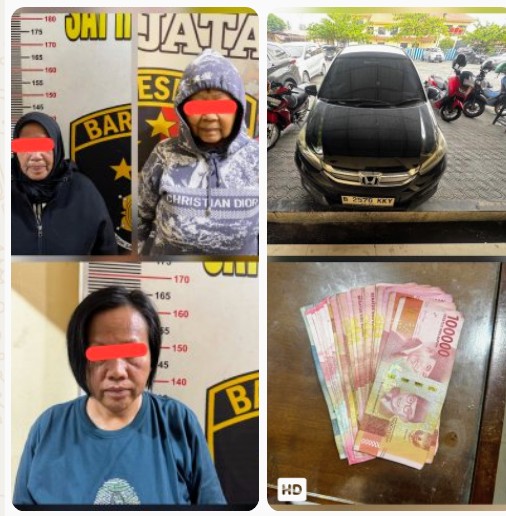 Satreskrim Polres Batu Bara Amankan tiga Perempuan Terkait Dugaan Pencurian Emas di Batu Bara